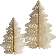 Christmas Tree, Christmas Tissue Paper Trees Decor, Centerpiece Christmas Paper Tree, Christmas Paper Tree for Christmas Party Holiday Decorations