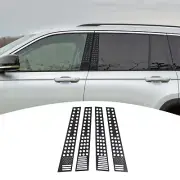 4x Window pillar Post Protector Trim W/ US Flag Type For Jeep Grand Cherokee 22+ (for: Jeep)
