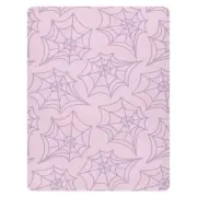 Cute Halloween Crib Sheets for Girls Spider Web Pink Purple Fitted Crib Sheet...
