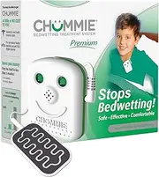 Chummie Premium Bedwetting Alarm for Deep Sleepers - Award Winning, Clinically Proven System with Loud Sounds, Bright Lights and Strong Vibrations, Green