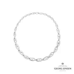 【Georg Jensen 官方旗艦店】REFLECT 鏈節項鍊(純銀 項鍊)