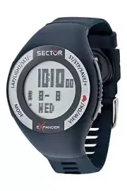Sector Cardio R3251473002 Unisex Digital Heart Rate Monitor Watch - 47mm Blue Re