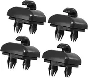 Car ABS Sun Visor Hook Clips Retainer, for, 4 Pcs Black Car Sun Visor Clip
