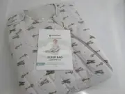 GunaMuna Sleep Bag Sack Flight Airplane Print BiPlanes 2700flight 24-36 1.0 TOG