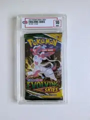 2022 Pokemon Sword & Shield Evolving Skies Foil Pack Sylveon GRADED CGC 10