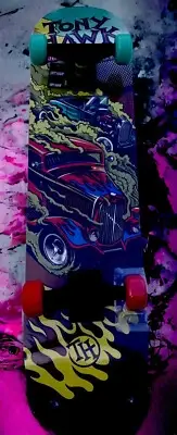 Tony Hawk 31" Limited Edition Signature Series Skateboard - Cars Hawk New