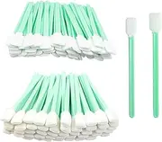 Rectangle Cleaning Swab, Printer Cleaning Swabs, Cleaning Swab Sticks, Multi Purpose Cleaning Swabs, Cloth Cleaning Swab Sticks, Foam Swab Kit for Painting Optical Equipment Camera Arts Crafts（100pcs）