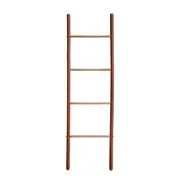 Wood 160cm Straight Ladder Home/Office Decor Display Wall Stand/Hanger Peach