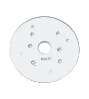 3/8" thick 7" Circle baseplate with bushing compatibility for Bosch Colt pro 11