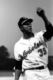 Mike Cuellar 1969 Baltimore Orioles Baseball Old Photo