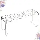 Chicken Wing Rack Chicken Drumsticks Rack Stainless Steel Folding Barbecue Grill
