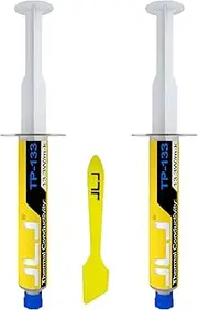 JLJ Thermal Paste, 80g CPU Paste Thermal Compound Paste Heatsink for IC/Processor/CPU/All Coolers, Carbon Based High Performance, Thermal Interface Material, CPU Thermal Paste