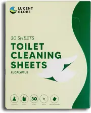 Lucent Globe Natural Toilet Cleaning Sheets. No Nasties Toilet Cleaning Sheet...