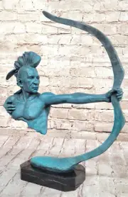 Museum Quality Classic Artwork Collector Edition by Mario Nick Indian Chief Gift
