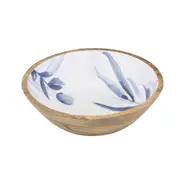 Ladelle Blue Lagoon Mango Wood Bowl - Robins Kitchen