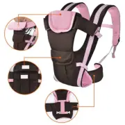 Baby Infant Carrier Sling Wrap Backpack Front Back Chest Ergonomic 4 Position
