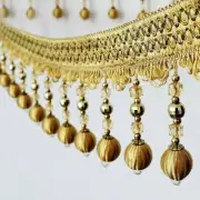 1M Ball Beads String Tassel Trimming Ribbon Curtain Decor Fringe Lamp Upholstery