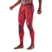Skins Compression M Series 3 Flame Geo Mens Long Tights Activewear/Base Layer