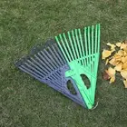 Lawn Rake for Leaves Grass Leaf Rake Grooming Tools for Cleaning up Dead Leaves