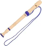 WHAMVOX 1 Set Professional Clarinet Flute German Style Soprano Recorder for Beginners Lightweight Material with Finger Support Design Detachable for Easy Cleaning and Storage Bag Included