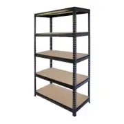 SA NEW Stratco Rivet Lock 5 Shelf Extra Large 1800 x 1500 x 450mm