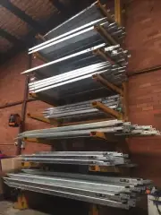 Fork Extensions Slippers Galvanized 1800mm fully enclosed fit upto 150x60mm tyne