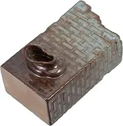 FONDOTIN Fountain Flowing Water Clay Pot Fish Tank Accessories Indoor Waterfall Decoration Patio Decor Indoor Water Fountain Decorative Fountain Mini Fountain Small Pond Fountain Ceramics