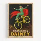 Bicyclettes Dainty Mohr (France) Bicycle 1923 Retro Vintage Poster Print