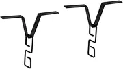 2pcs Rain Chain Hook Set Metal Gutter Rain Chain Adapter Hook Home Decorative