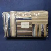 Pottery Barn Vintage Stripe Patchwork Quilt King/California King