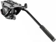 Manfrotto 500 MVH500AH Rapid Fluid Video Head with Flat Base, Black