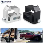 TIMEKEY 卡車蓋禮帽露營車外殼安裝夾重型固定夾 G 形夾鋁黑色露營車 C7O1