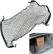 Fit for Mitsubishi Fit for Eclipse Fit for Cross 2017-2021 Car Boot Luggage Storage Cargo Organiser Elastic Mesh Trunk Net Styling Accessories