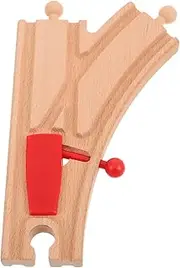 Train Accessories Wooden Track Expansion Bridge Set for Kids Toy Trains