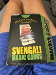 SVENGALI MAGIC CARDS - Marvin's Magic Present The Unbelievable Magic Collection.