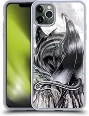 Head Case Designs Officially Licensed Ruth Thompson Morning Stretch Dragons 2 Gel Case [Military Grade Protection] Compatible with Apple iPhone 11 Pro Max