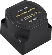 MUCKLILY 1 Set Dual Isolator Automatic Relay for Car SUV Compact Voltage Sensing Chip Durable Design for Harsh Weather Conditions