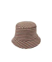 Checkered ripple cap One size Multicolor