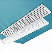Air Conditir Vent Deflector, AC Air Deflector with Adjustable Angle, Air Conditioning Windshield, Air Diverter with Two-Way Win