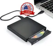 Lector Cd Dvd Externo Alta Velocidad USB Universal External CD DVD Drive Laptop
