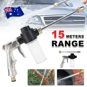 1X High Pressure Snow Foam Washer Gun Jet Car Wash Lance Cannon Spray Bottle Kit