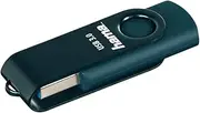Rotate, USB 3.0, 64GB, 70MB/s, Petrol Blue, Slim Packaging