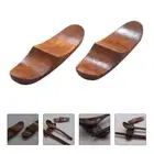 2 Pcs Wooden Chopstick Stand Home Tableware Chopsticks Stands Baby Fork Holder