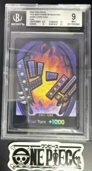 BGS 9 One Piece PRB01 Don!! Card King - English - Foil - The Best - Graded
