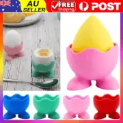 1Pc Breakfast Serving Cups Holders Set Boiled Egg Kitchen Silicone Egg Cup RY