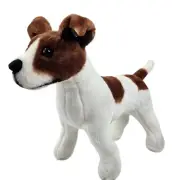 Melissa & Doug Jack Russell Terrier Dog Plush #4867 Large 21" Realistic Toy NWOT