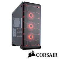 在飛比找momo購物網優惠-【CORSAIR 海盜船】570X RGB電腦機殼-紅