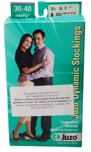 Juzo 3512 AG IV Soft 30-40 Open Toe Thigh High Compression Stockings