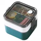 Lunch Box Separate Type Microwave Heating Portable Student Lunch Box Food Grade