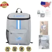 Lightweight Detroit Lions Cooler Backpack – Perfect for Tailgate and Outdoors